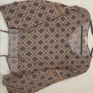 Elodie flowy long sleeve top